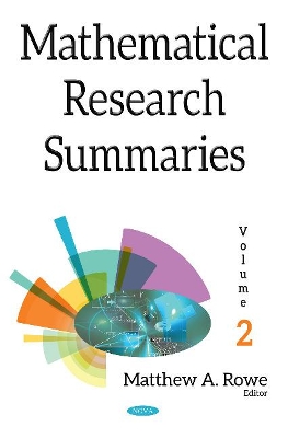 Mathematical Research Summaries (with Biographical Sketches)