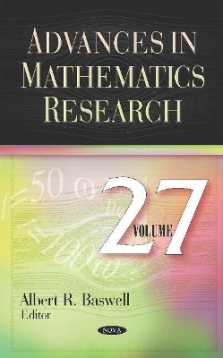 Advances in Mathematics Research.