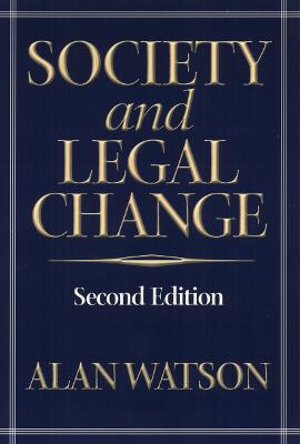 Society And Legal Change 2Nd Ed