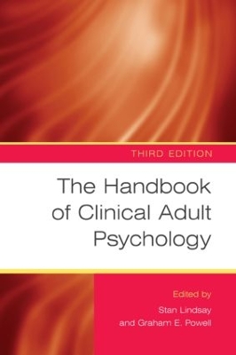 The Handbook of Clinical Adult Psychology