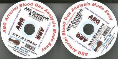 ABG -- Arterial Blood Gas Analysis Made Easy - 2 DVD Set (PAL Format)