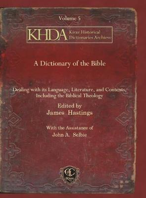 A Dictionary of the Bible (vol 5)