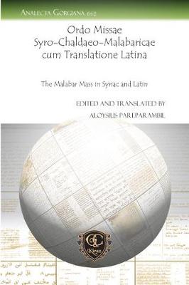 Ordo Missae Syro-Chaldaeo-Malabaricae cum Translatione Latina