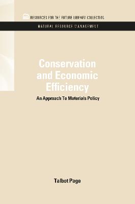 Conservation and Economic Efficiency