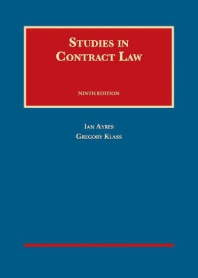 Studies in Contract Law