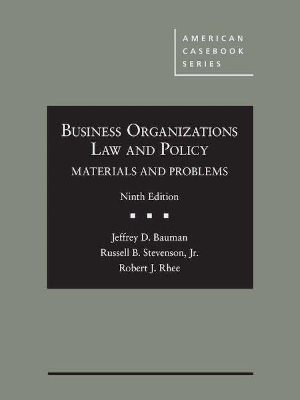 Business Organizations Law and Policy