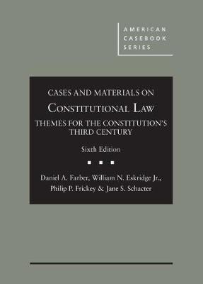 Cases and Materials on Constitutional Law