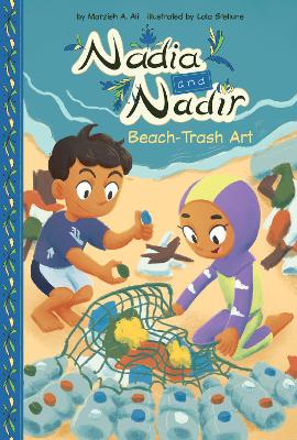 Nadia and Nadir: Beach-Trash Art