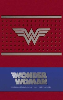 Wonder Woman Ruled Pocket Journal