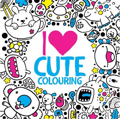 I Heart Cute Colouring