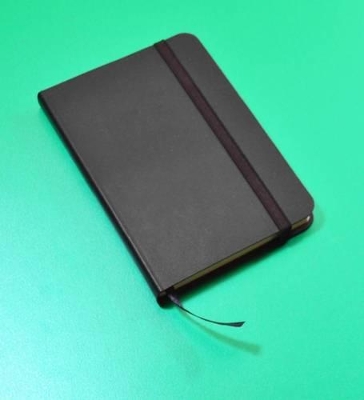 Monsieur Notebook Leather Journal - Black Sketch Small A6