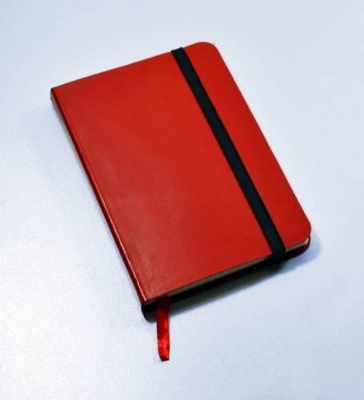 Monsieur Notebook Leather Journal - Red Plain Small A6