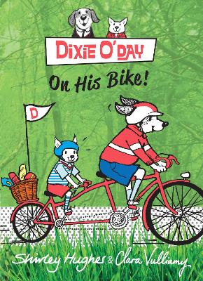 Dixie O'Day on his Bike