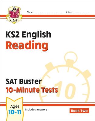 KS2 English SAT Buster 10-Minute Tests: Reading - Book 2 (for the 2024 tests)