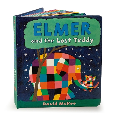 Elmer and the Lost Teddy Board Book