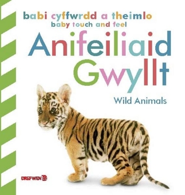 Babi Cyffwrdd a Theimlo: Anifeiliaid Gwyllt / Baby Touch and Feel: