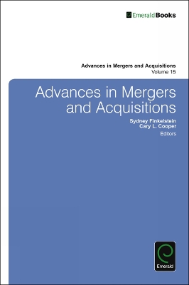 Advances in Mergers and Acquisitions