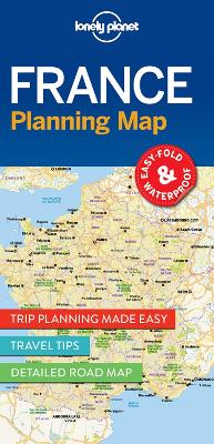 Lonely Planet France Planning Map