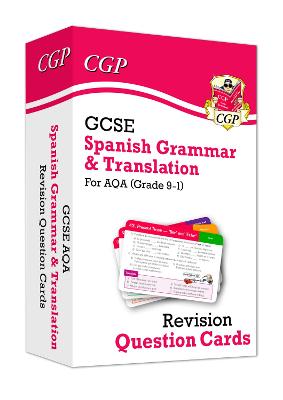 GCSE AQA Spanish: Grammar & Translation Revision Question Cards