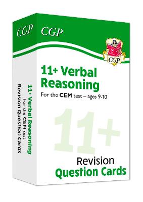 11+ CEM Revision Question Cards: Verbal Reasoning - Ages 9-10