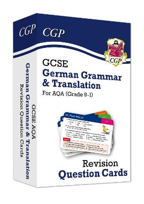 GCSE AQA German: Grammar & Translation Revision Question Cards