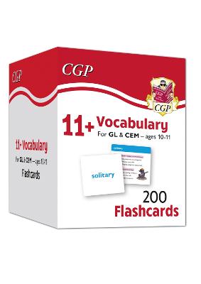 11+ Vocabulary Flashcards for Ages 10-11 - Pack 1