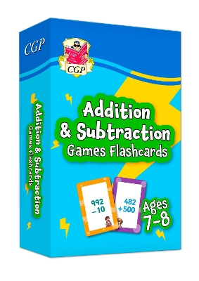 Addition & Subtraction Games Flashcards for Ages 7-8 (Year 3)