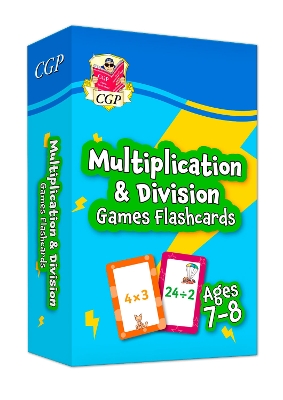 Multiplication & Division Games Flashcards for Ages 7-8 (Year 3)