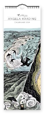 Angela Harding Slim Calendar 2024 (Art Calendar)