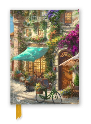 Thomas Kinkade Studios: Italian Café (Foiled Journal)