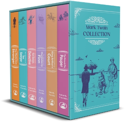 The Mark Twain 6 Book Hardback Collection