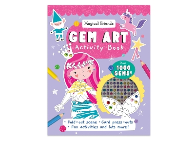 Gem Art Activity Book