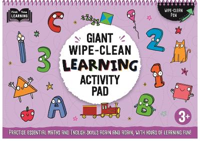 3+ Giant Wipe-Clean Learning Activity Pad