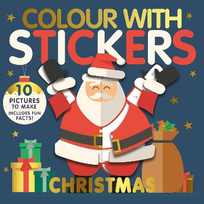 Colour With Stickers Christmas