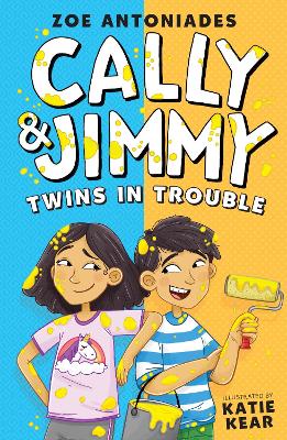 Cover for Cally and Jimmy Twins in Trouble by Zoe Antoniades