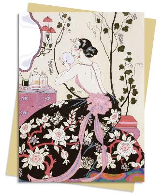 Backless Dress (Barbier) Greeting Card Pack