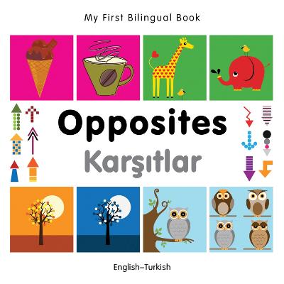 My First Bilingual Book - Opposites (English-Turkish)