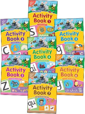 Jolly Phonics Activity Books 1-7