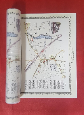 Walmley Village 1882 - Old Map Supplied Rolled in a Clear Two Part Screw Presentation Tube - Print Size 45Cm X 32Cm