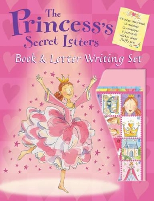 Princess's Secret Letters Book & Letter Writing Set