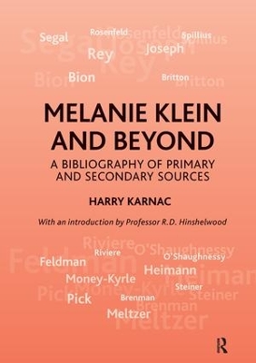Melanie Klein and Beyond