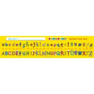 Alphabet Desk Strip