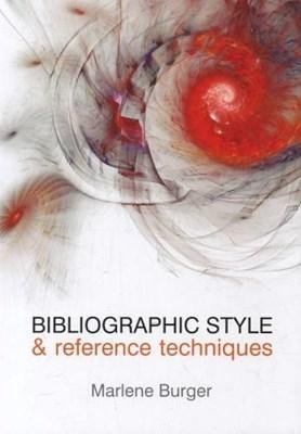 Bibliographic style & reference techniques