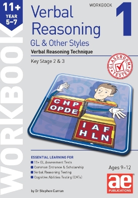 11+ Verbal Reasoning Year 5-7 GL & Other Styles Workbook 1