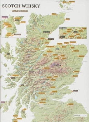 Whisky Distilleries Collect and Scratch Print