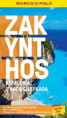 Zakynthos and Kefalonia Marco Polo Pocket Travel Guide - with pull out map