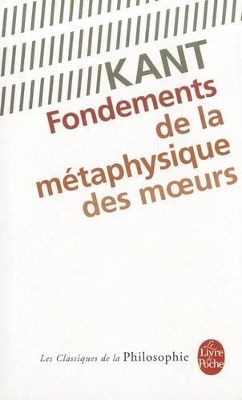 Fondements de la metaphysique des moeurs