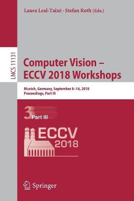Computer Vision – ECCV 2018 Workshops
