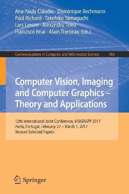 Computer Vision, Imaging and Computer Graphics – Theory and Applications