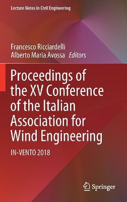 Proceedings of the XV Conference of the Italian Association for Wind Engineering